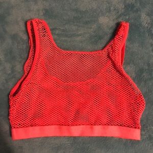 Mesh crop top